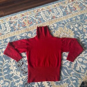 Vintage Pendleton Red 💯 Wool Sweater